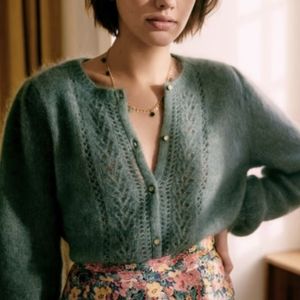 Sezane Egide Sweater in Sage Sz 36 (S)